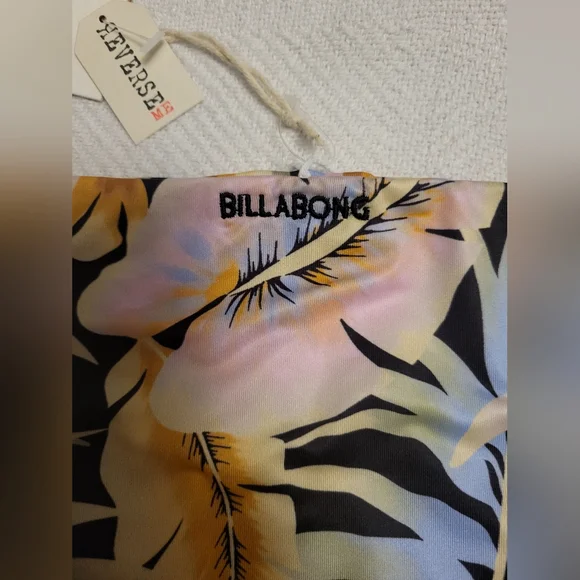 Billabong Swim Postcards From Paradise Lowrider Reversible Bikini Bottoms Large - Picture 6 of 17